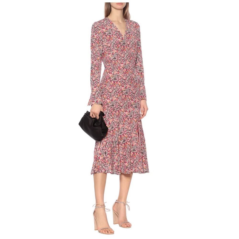 ALTUZARRA Martha floral silk midi dress
